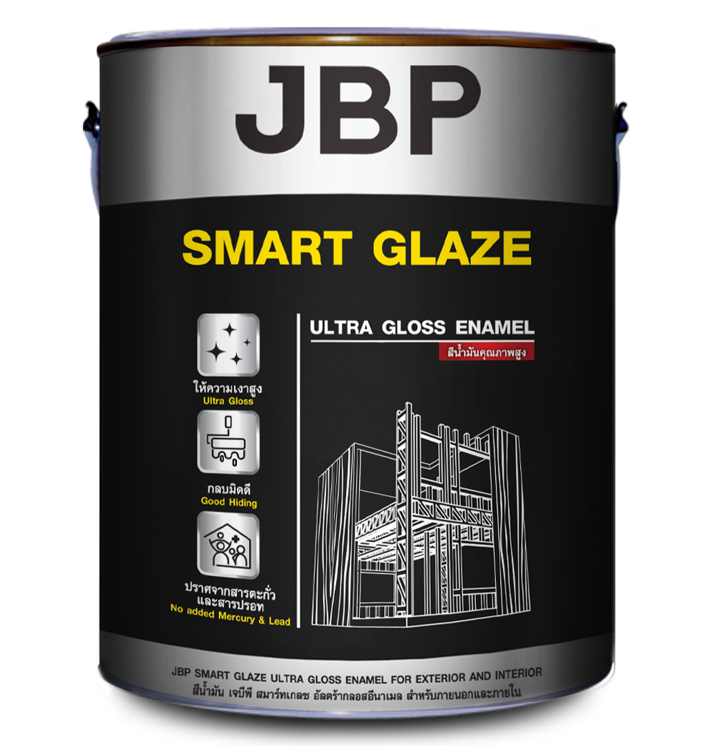 สีเคลือบเงาคุณภาพสูง เจบีพี สมาร์ทเกลซ