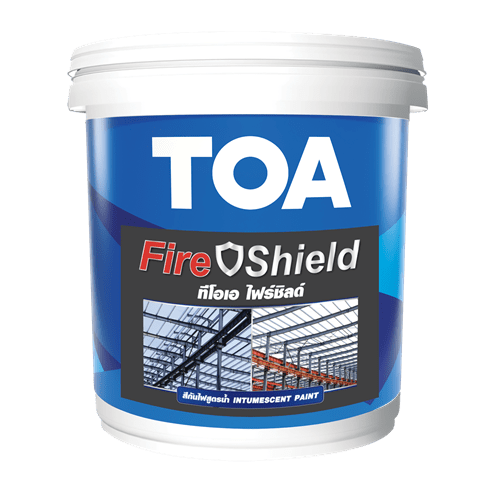 ทีโอเอ ไฟร์ชิลด์ สีกันไฟสูตรน้ำ