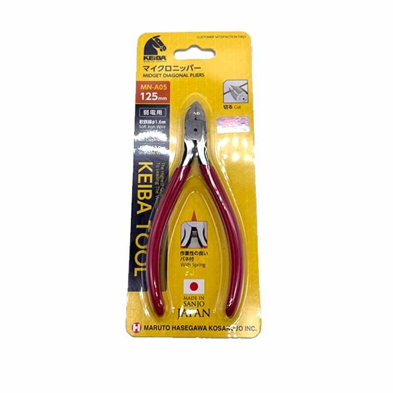 คีมปากเฉียง MINI | Midget Diagonal Pliers | MN-A05 | KEIBA | 06-02-0009